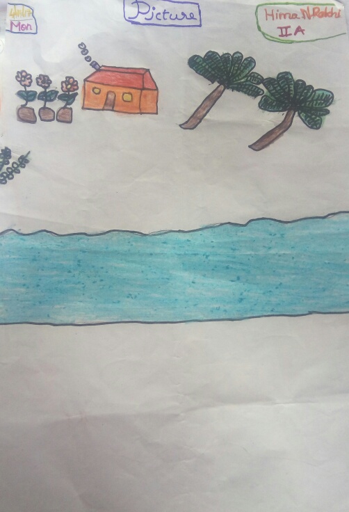 Hima n rakhi creative work