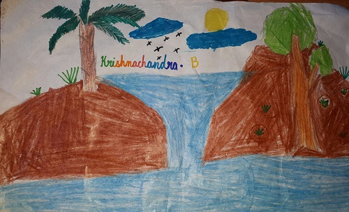 Krishna Chandra .b creative work